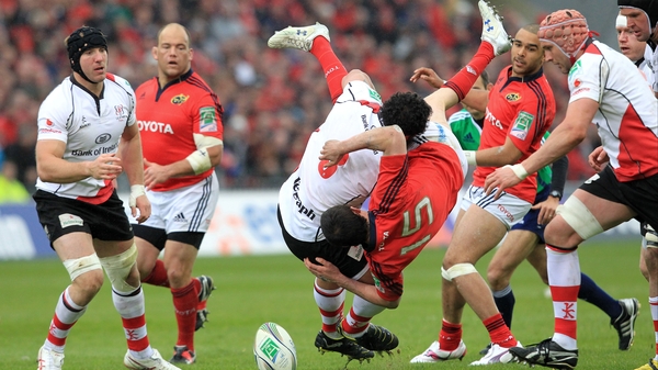 Ulster prop John Afoa's tackle on Felix Jones will be the subject of a hearing on Thursday