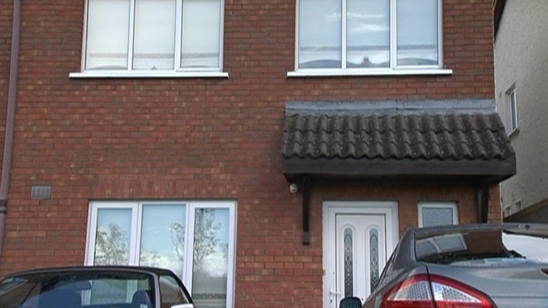 The man was shot in the legs at his home