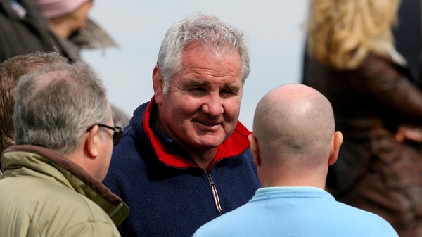Brent Pope at the clash of Clontarf and St Mary's at Castle Avenue in 2010