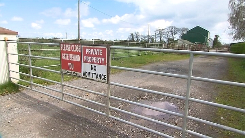 The scene has been sealed off by gardaí