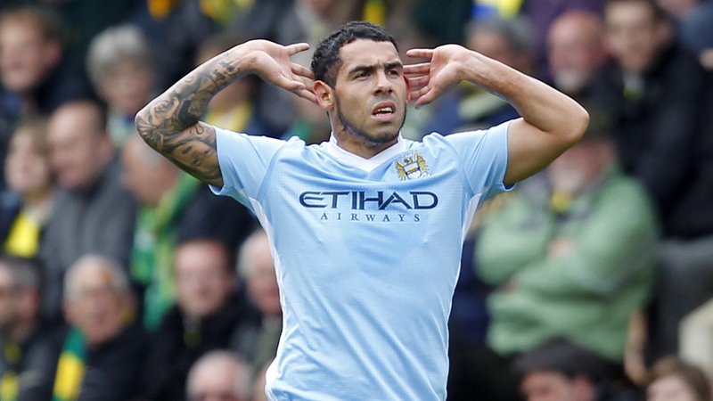 Carlos Tevez answered some of his critics with a hat-trick at Carrow Road