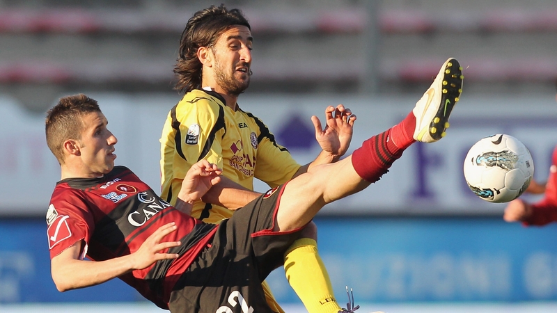Piermario Morosini collapsed to the ground after suffering a cardiac arrest and died in hospital