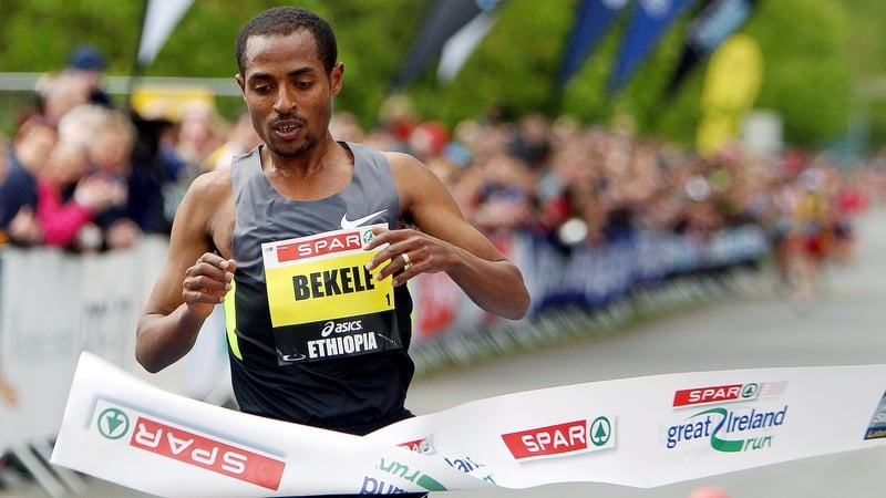 Kenenisa Bekele is once again the Great Ireland Run champion