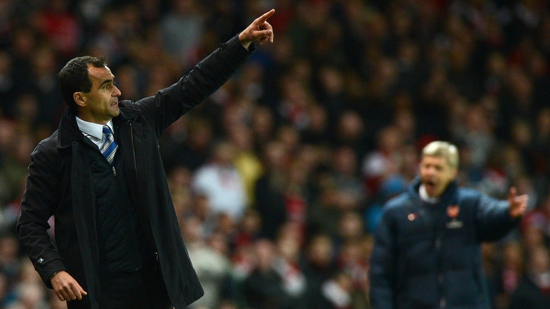 Roberto Martinez is tipped to replace David Moyes at Everton, should the latter leave for Manchester United