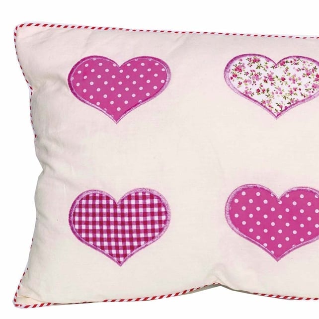 Heart cushion, €8, Heatons