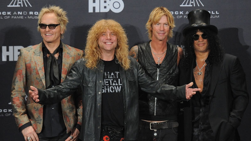 Back on the road again. Guns N Roses to headline the Coachella festival later this year