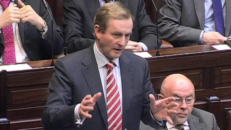 Mr Kenny said waivers would be given to householders who cannot afford to pay