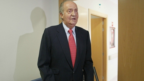 King Juan Carlos of Spain is discharged from hospital after undergoing hip replacement surgery