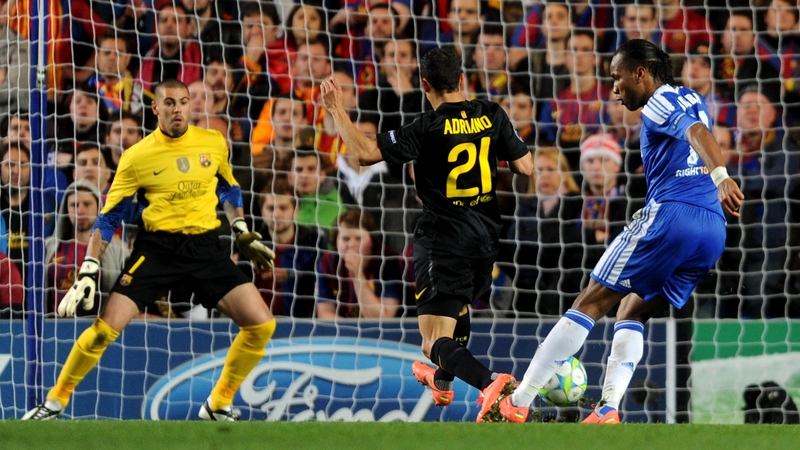 Didier Drogba slots home the game's only goal
