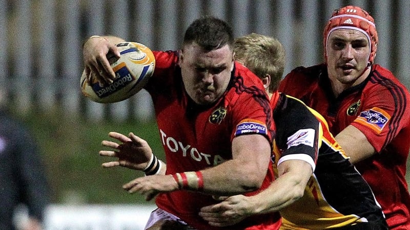 Prop Dave Kilcoyne gets his first start for Munster against Scarlets