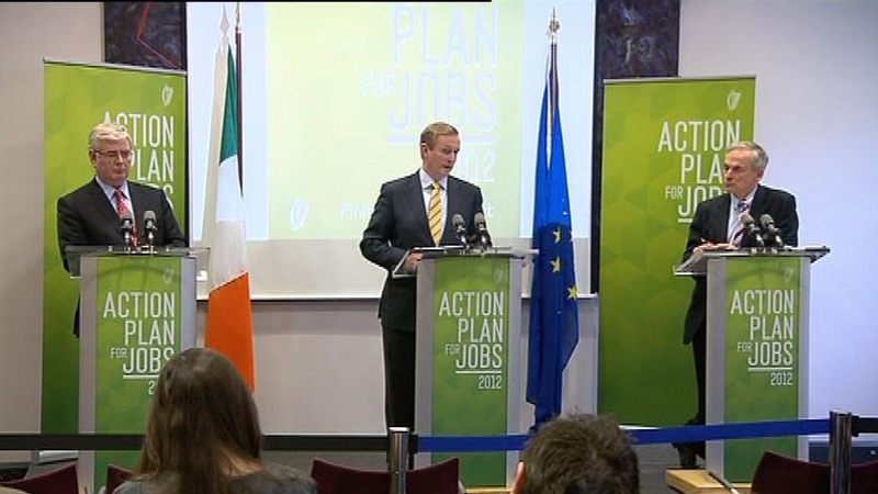 Taoiseach Enda Kenny said "this is just the first step in an annual action plan to rebuild our economy".