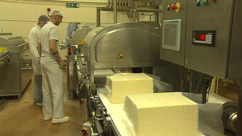 Aurivo produces Connacht Gold branded dairy products