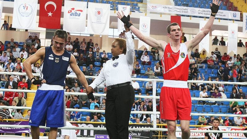 Adam Nolan won a dramatic encounter against Patrick Wojcicki in Trabzon