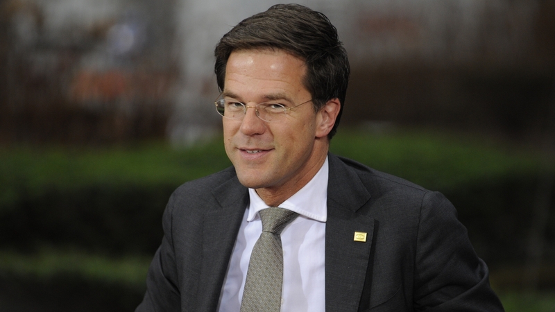 Dutch Prime Minister Mark Rutte tenders his government's resignation
