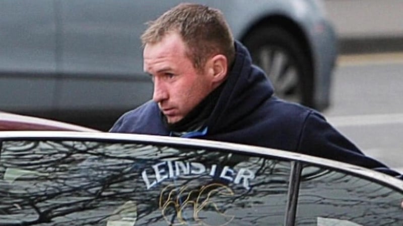 Karl Donohue hit Raymond Bates over the head with a hurley