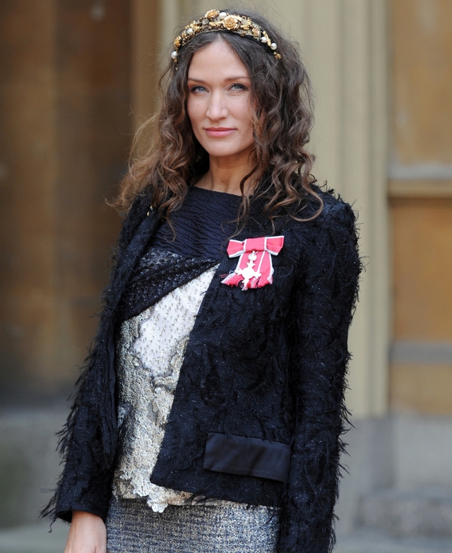 Kennedy received her MBE earlier this year