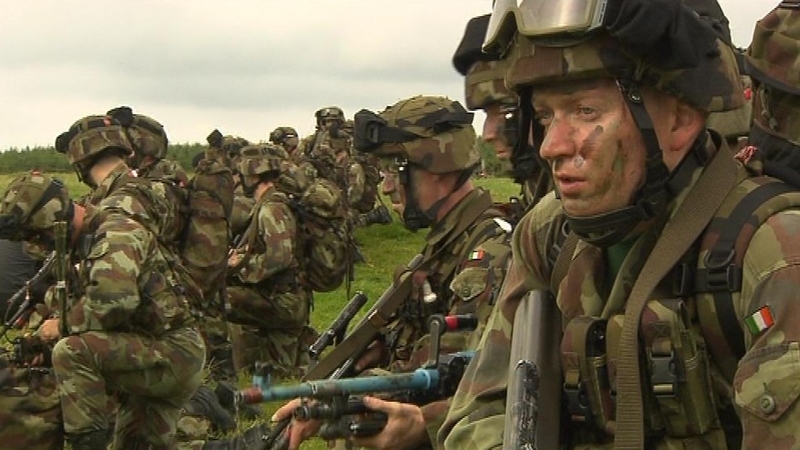 Total strength of Permanent Defence Force at end of March was 8,899