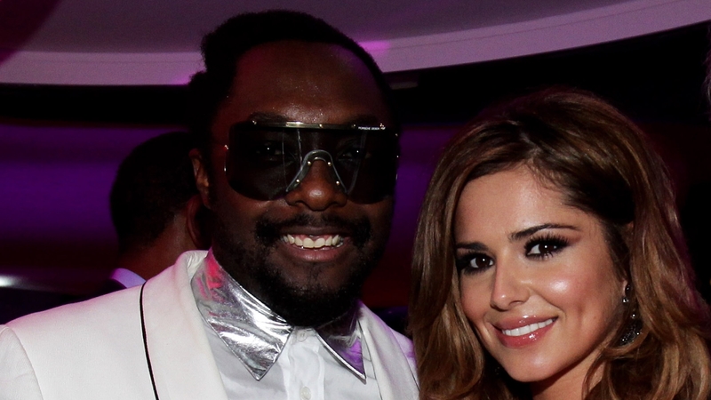 will.i.am and Cheryl Cole