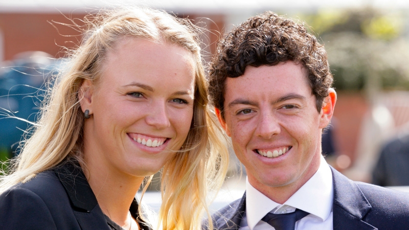Wozniacki and McIlroy - No wedding bells