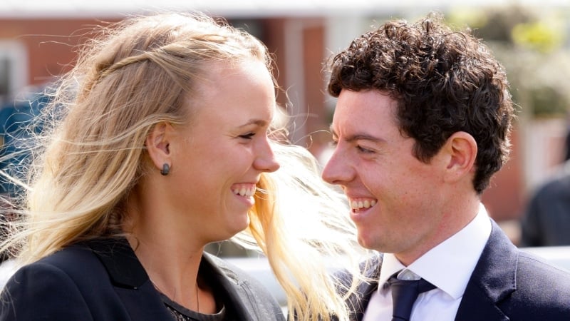 Love all for Wozniacki and McIlroy