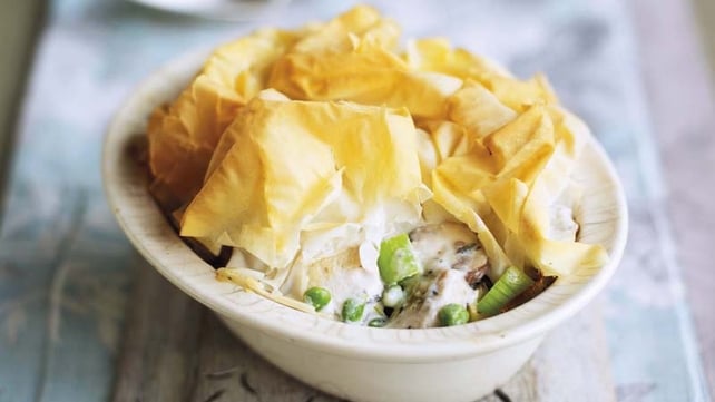 Garlic, Mushroom and Quorn Pies