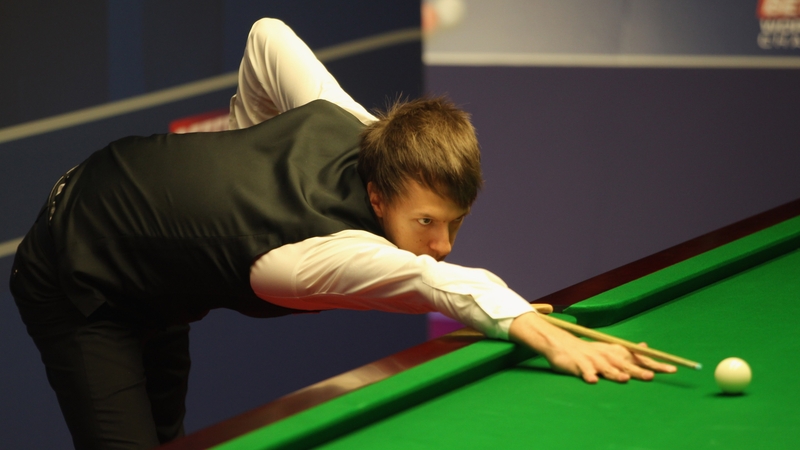 Judd Trump will face Ali Carter or Mark Davis in the second round on Saturday
