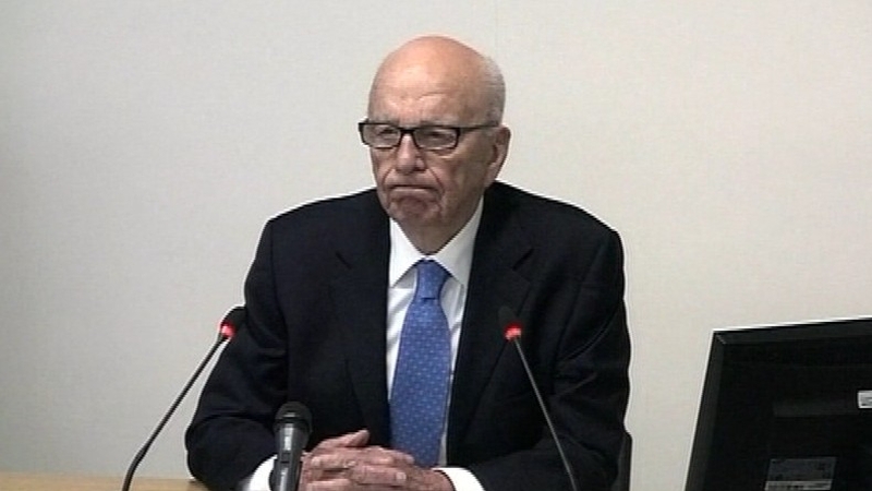 News Corp Chief Rupert Murdoch said he had meetings with several British leaders