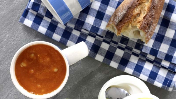 Sweet Potato and Tomato Soup