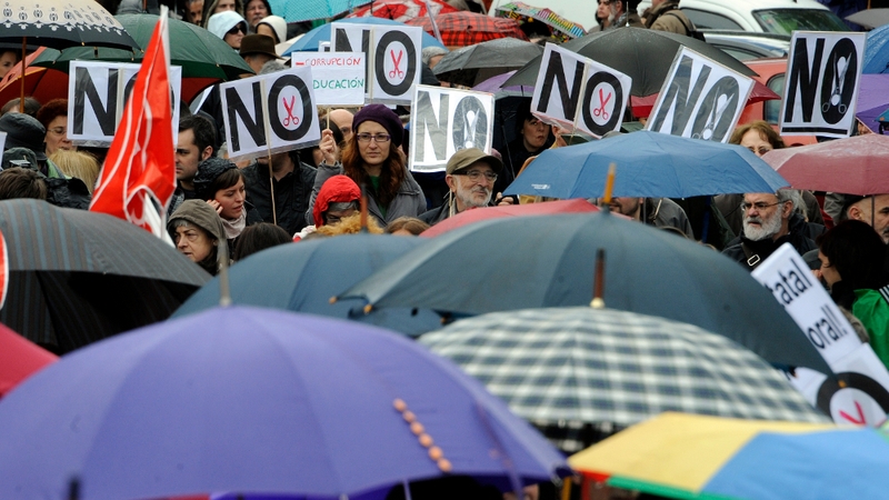 The Spanish government is aiming to save €10bn a year through its cuts