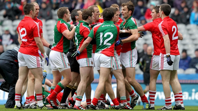 It wouldn't be a Croke Park final without a bit of passion shown from both sides