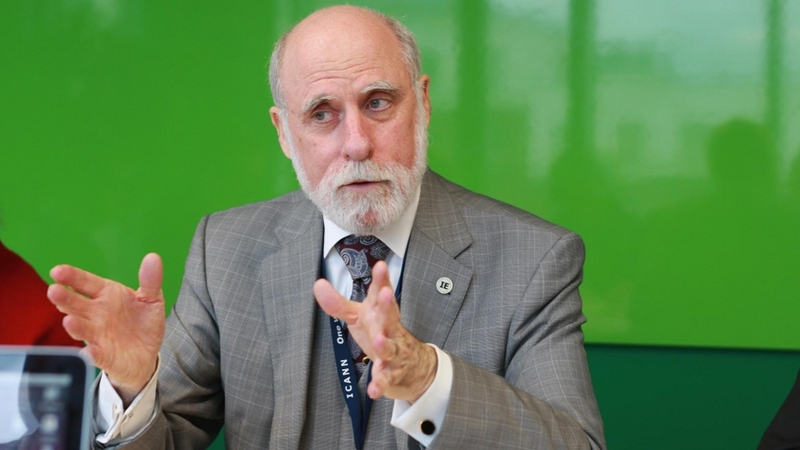 Vint Cerf, who helped develop the technology that made the internet possible, was in Dublin last week