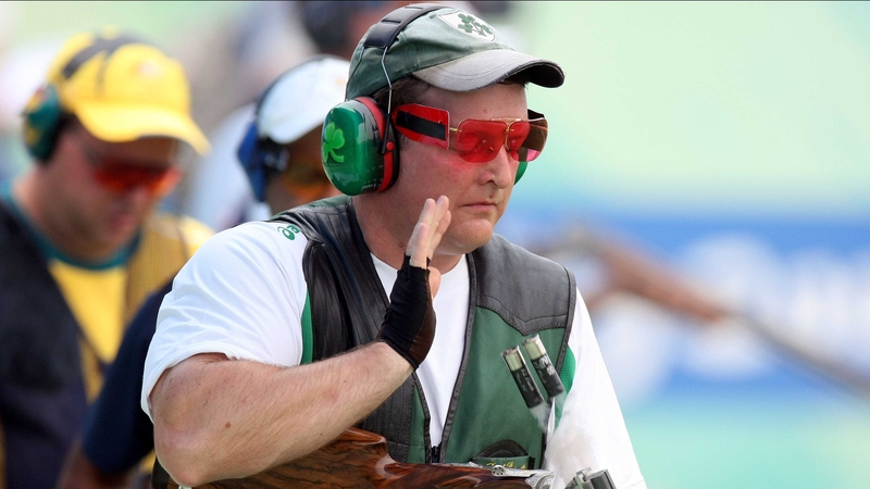 Ireland's Derek Burnett at the Beijing Olympic Games