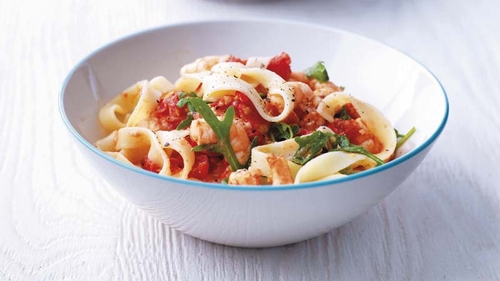 Tiger Prawn Tagliatelle