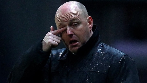Beleaguered Blackburn boss Steve Kean saw his side condemned to relegation last night