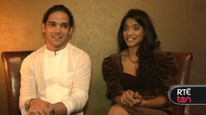 Reece Ritchie and Amara Karan