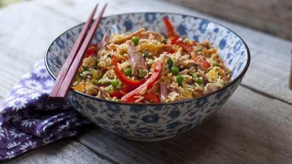 Sizzling, Sticky, Spicy Pork Rice
