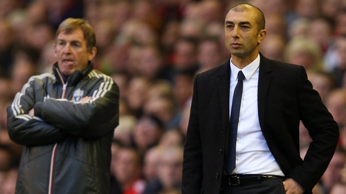 Roberto Di Matteo (r) says a season of struggle is to blame for his side not finishing in the top four