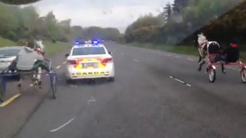 A video of part of the race has been uploaded to YouTube (Pic: YouTube)