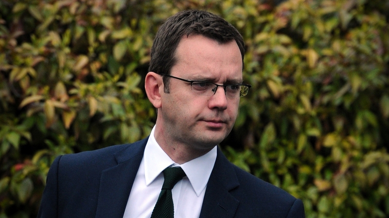 Former News of the World editor and Downing Street communications chief Andy Coulson leaves his home this morning
