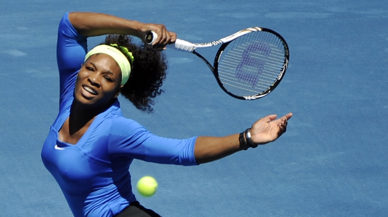 Williams eventually found her rhythm to book a last-four spot