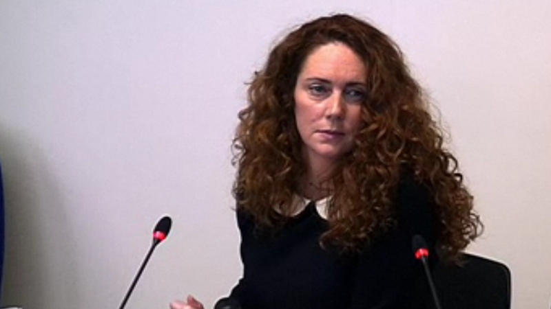 Rebekah Brooks is giving evidence to the Leveson inquiry in London