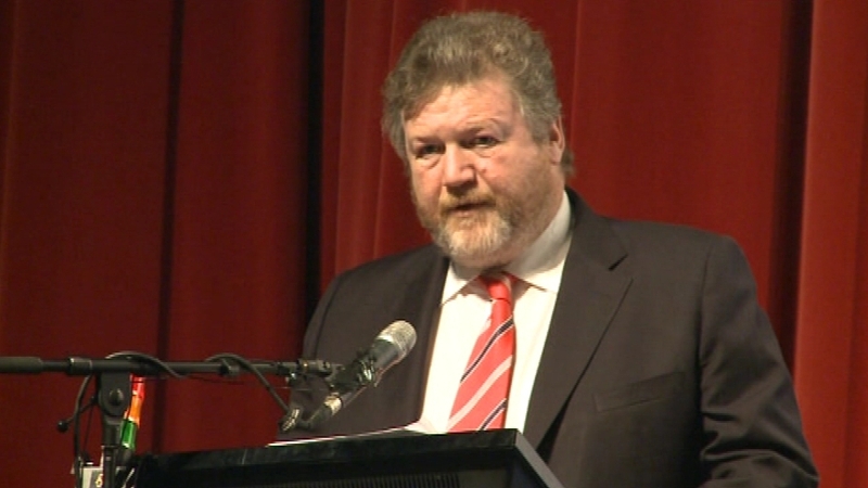 Dr James Reilly's speech was criticised by some