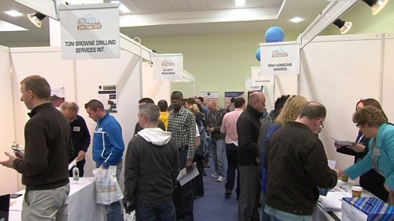 Employers from Canadian, Australian and Irish companies are represented at the event