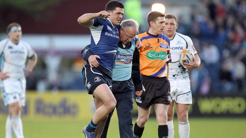 Eoin O'Malley was among the walking would for Leinster