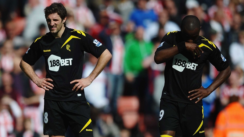 Bolton's Nigel Reo-Coker and Sam Ricketts face up to life in the nPower Championship