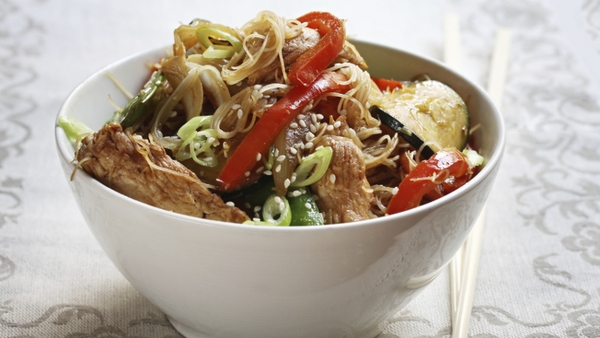Spicy Sesame Pork Stir-Fry