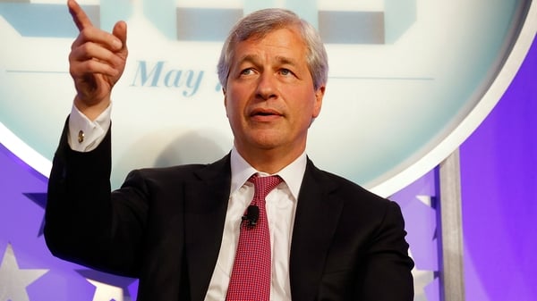 Jamie Dimon is due to complete 18 years at the helm of JP Morgan - the largest US bank by assets
