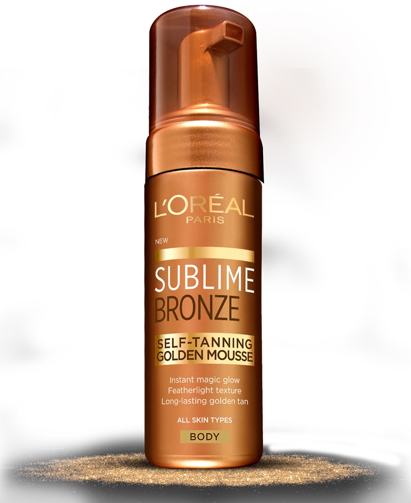 L’Oreal Sublime Bronze Self-Tanning Golden Mousse, €22.49