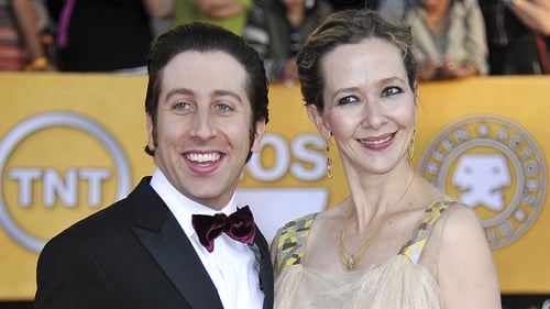 Simon Helberg and his wife Jocelyn Towne