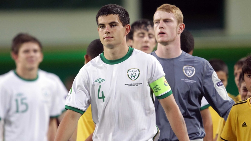 John Egan captained the Under-19s